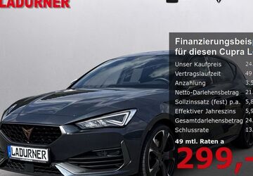 Cupra Leon 62.450 km 24.660 &euro; Villingen-Schwenningen 78052