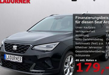 Seat Arona 43.650 km 18.660 &euro; Villingen-Schwenningen 78052