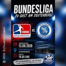 HBW Balingen-Weils. vs. TVB Stuttgart 13.08.2026 Deutenberghalle